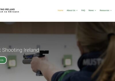 Target Shooting Ireland Website Design by Nua Web Design